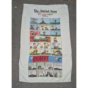 Journal New Garfield, Peanut Dilbert Comic Strip Beach Towel